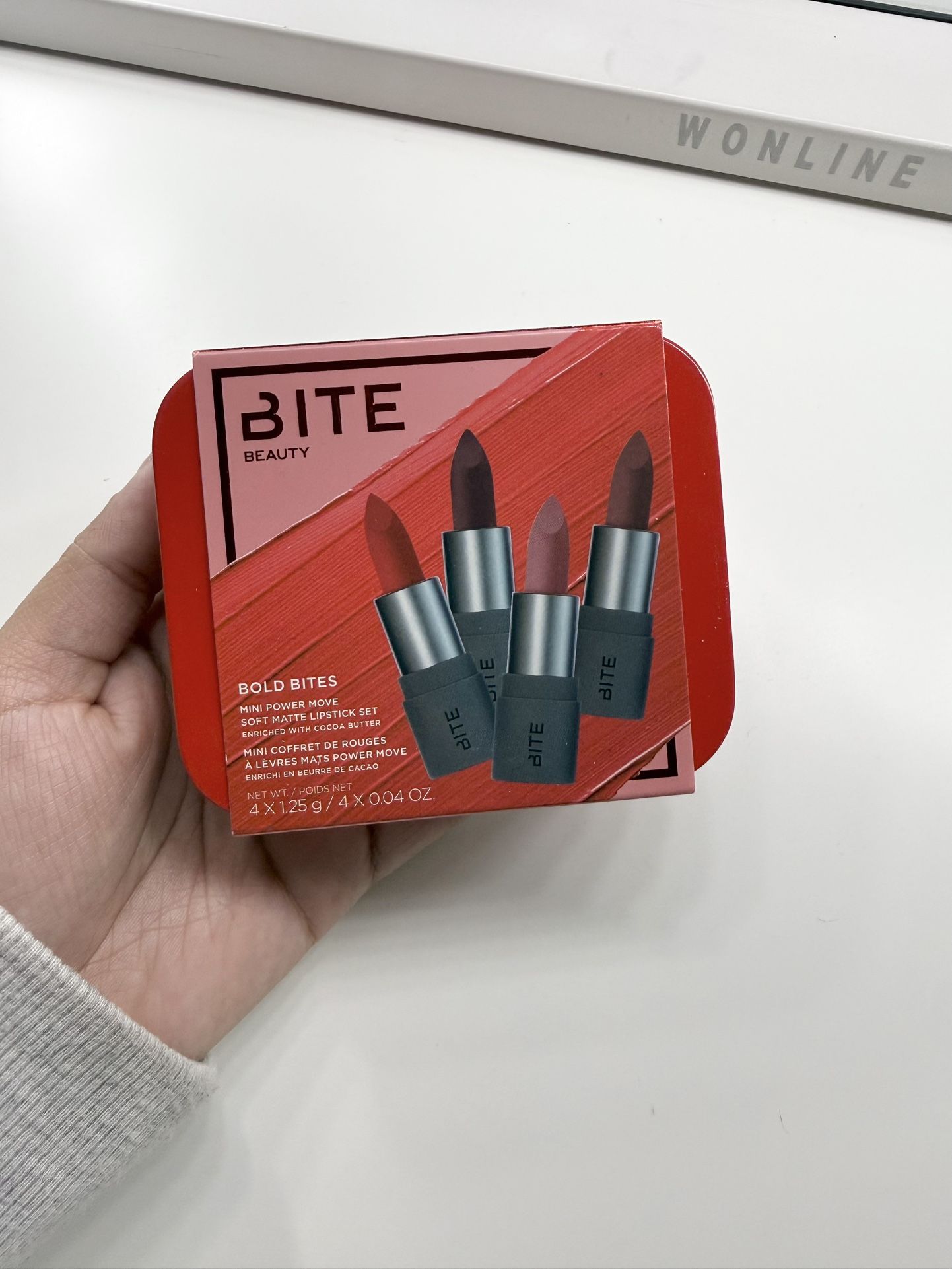 Bite Beauty Bold Bites Mini Power Move Soft Matte Lipstick Set