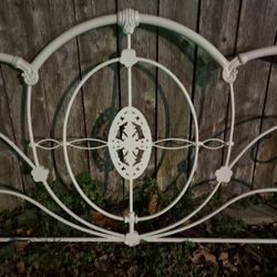 Wrought Iron Bedframe. Ashley Brand