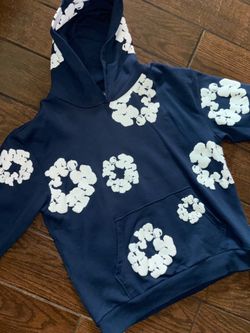 Denim Tears Hoodie, Navy, Large