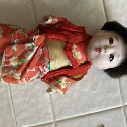Vintage Asian, Baby Doll 8 Inches.