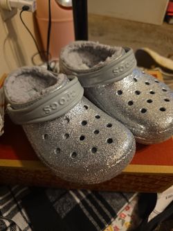 Glitter crocs
