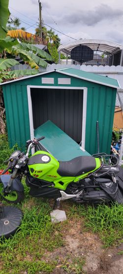 Aluminum Shed 8' X 6" $250