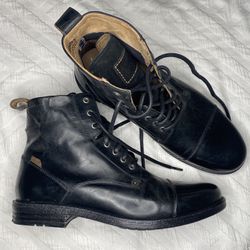 Levi's Men's Leather Emerson Ankle Boots