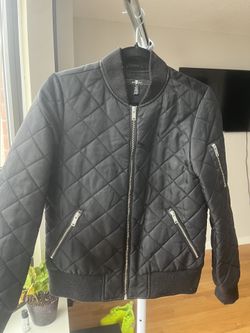 Quilted Bomber Jacket