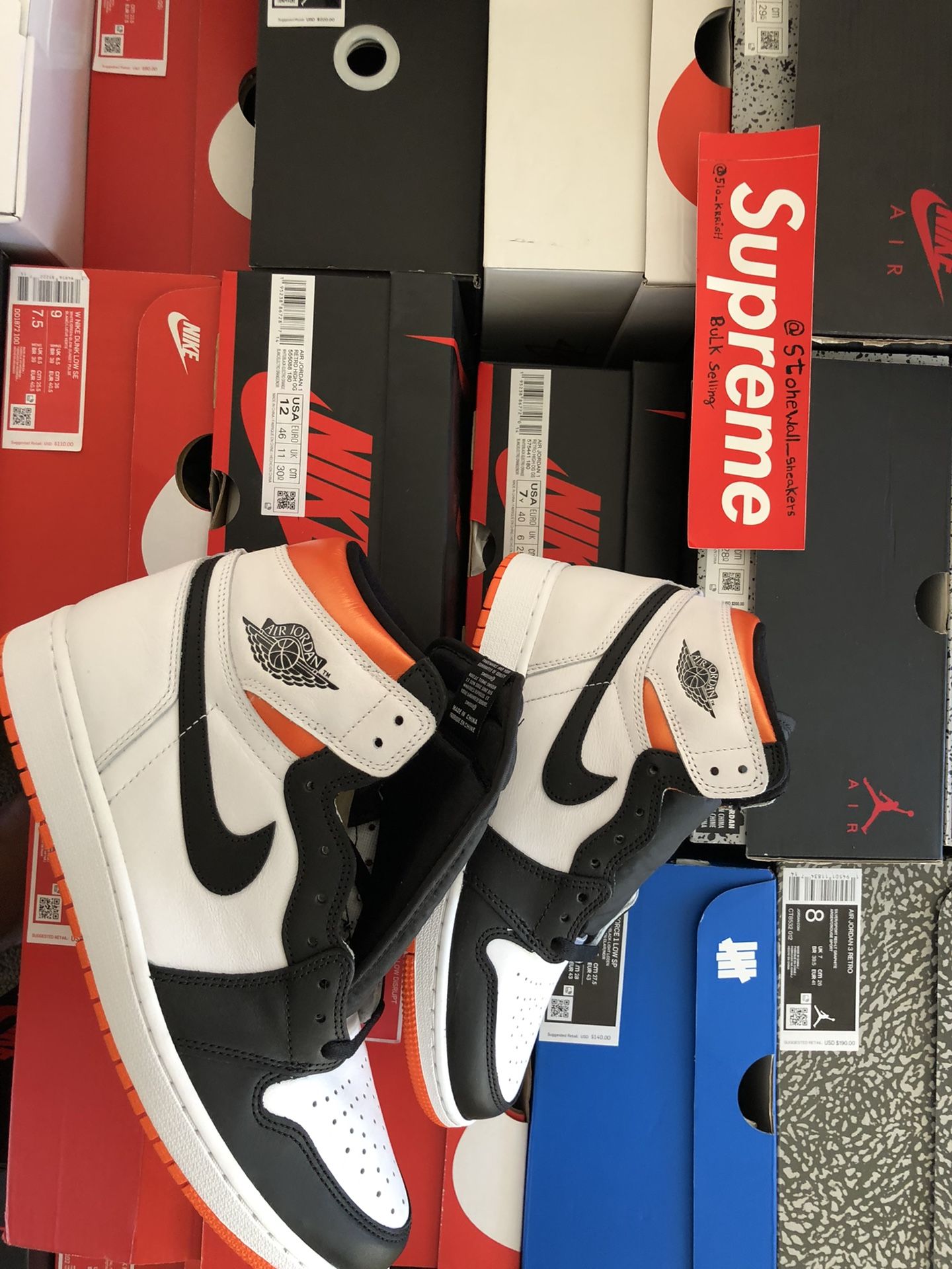 Jordan 1 Electro Orange