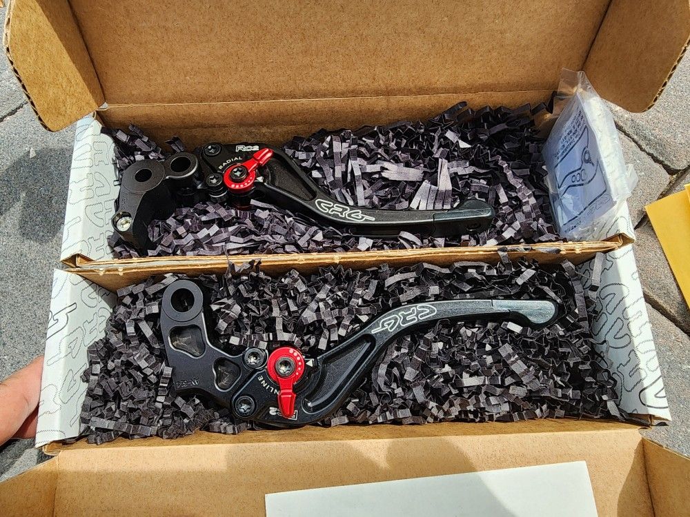 *Reduced Price* CRG Suzuki GSXR Motorcycle Clutch Brake Lever (NEW) - $180