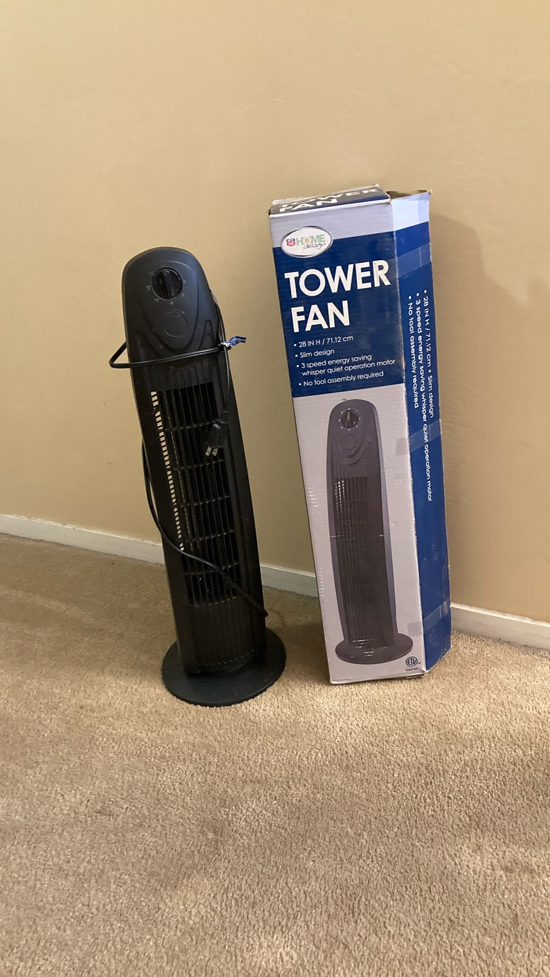 Tower Fan Normal Use 