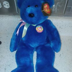 Retired Beanie Baby Clubby With Tag Protector 1999