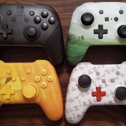 Pro Controller Black Green Link PowerA Enhanced Wired Yellow Pikachu PowerA Wired Mario Odyssey PowerA Wired