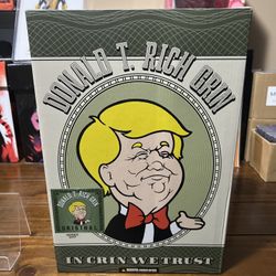 Donald T Rich Original Grin by Ron English Popaganda x Mindstyle