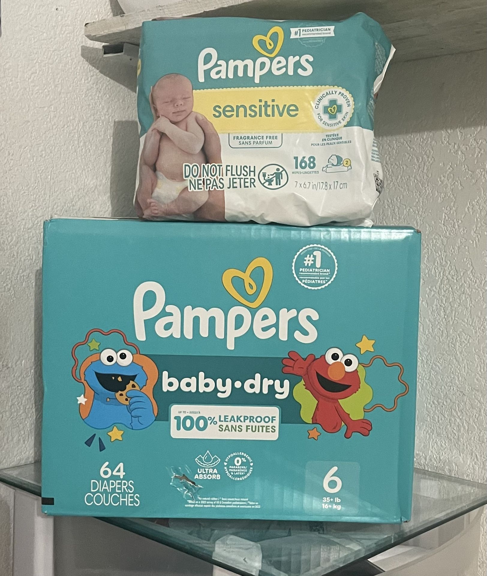 Pamper Bundle(Wipes & Diapers)
