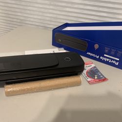 Brand New Portable Thermal Printer – Wireless Mobile Document Printer | No Ink Needed