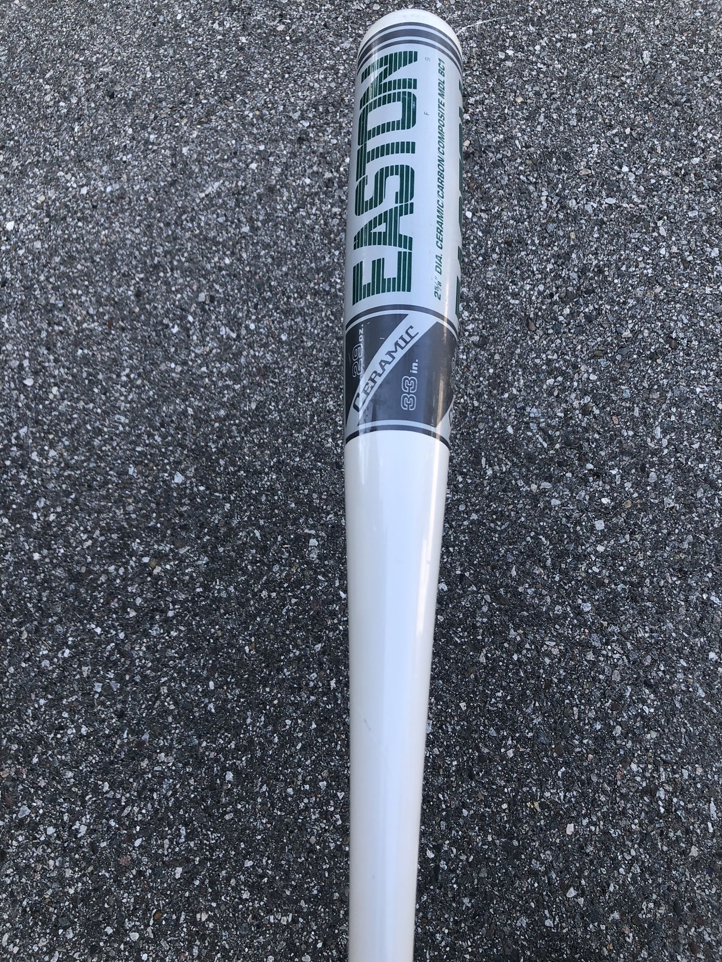 Batte de baseball Easton céramique composite carbone 34 vintage Power