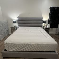 Serta Simmons Beautyrest Platinum Peachtree Lane KING SIZE MATTRESS Luxury Firm Pillow Top LIKE NEW 