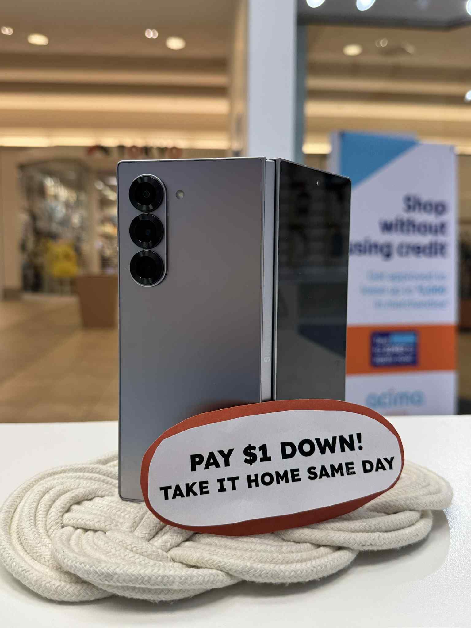 Samsung Galaxy Z Fold 6 5G - Pay $5 DOWN AVAILABLE - NO CREDIT NEEDED