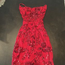 Size Xs Red Dress