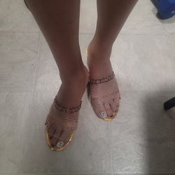 New Fishnet Sandals Size 7. Super Lightweight