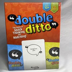 Double Ditto - A Hilarious Family Party Word Board Game - Games Multi  Brand New