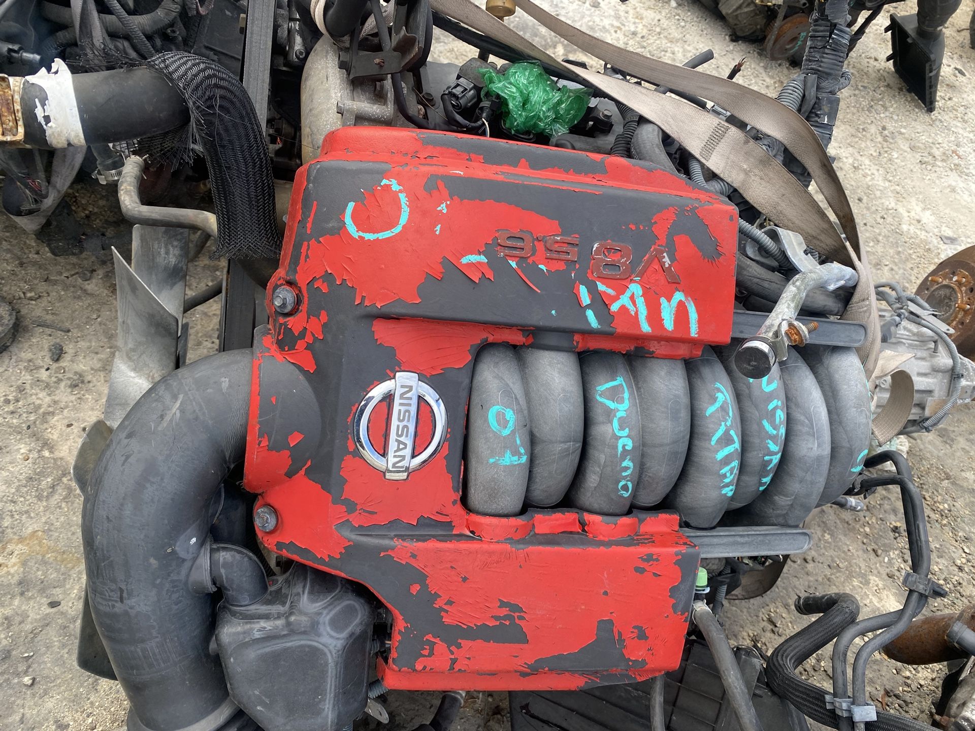 Engine For A 2006 Nissan Titan V8 5.6L