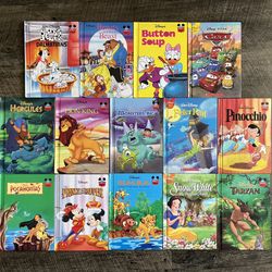 Disney Wonderful World of Reading ~Lot of 14 Hardcover Books~