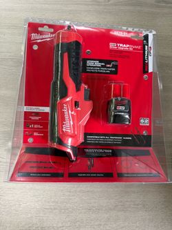 Milwaukee M12 Trap Snake 12V Lithium-Ion Cordless Toilet and Urinal Auger Power Driver Kit