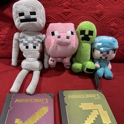 Minecraft Plush / Books all for $15 