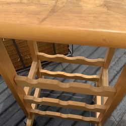 Little Wine Rack And Table 