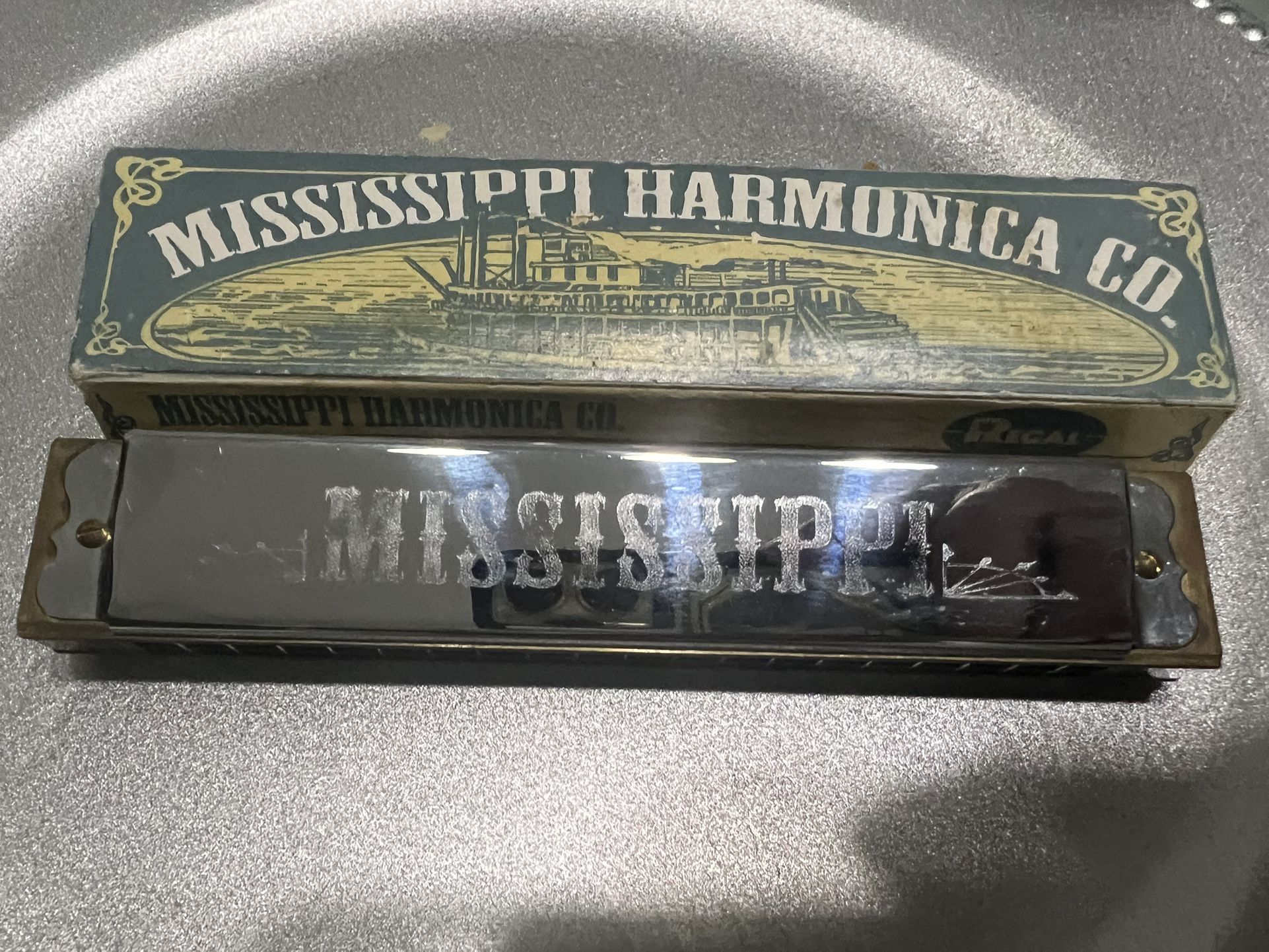 Harmonica In Box