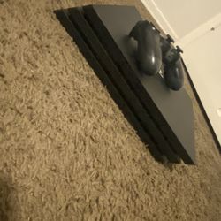 It’s Brand This Playstation The Color Is Black It’s In Good Condition.