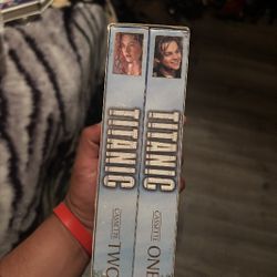 The titanic VHS Set