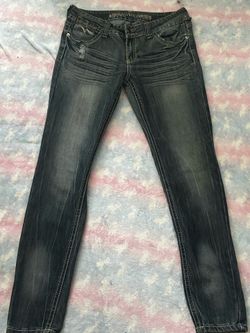 Blue washed jeans (YMI brand)
