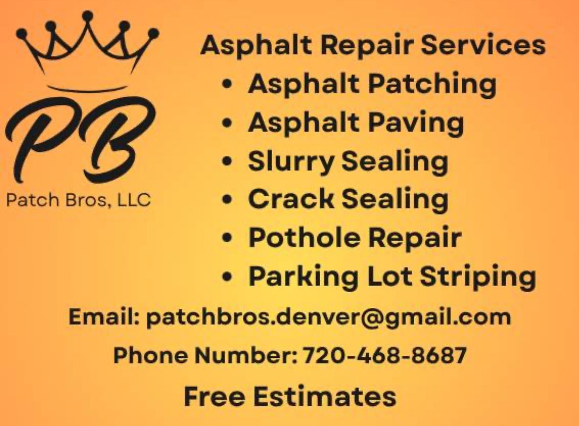 Asphalt/sealcoat/crack Seal