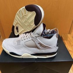 Air Jordan 4 Retro x A Ma Maniere W.Y.W.S  FZ4810-200 Size 13.5 Womens/ 12 Mens Brand New