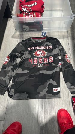 San Francisco 49ers long-sleeve camouflage