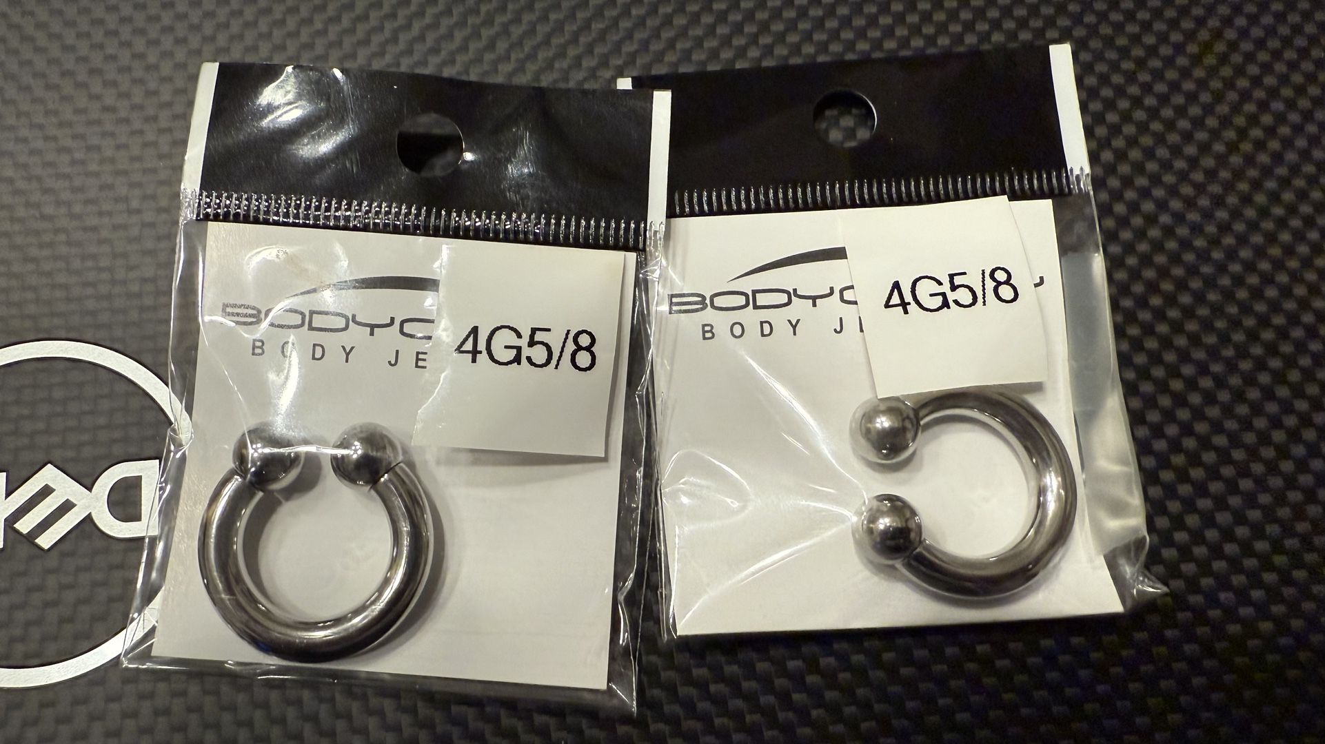 Surgical Steel Circular Barbell 4g 5/8 Pair