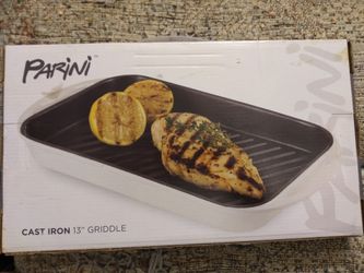 Parini Cast Iron 13 Inch Griddle