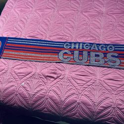 Chicago Cubs Scarf Approximately 70 Inches Long 