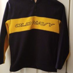 Old Navy fleece top, boy size 10-12