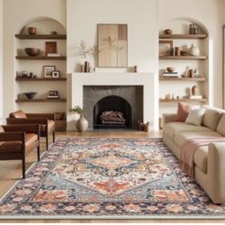 Brand New - Dwelke Vintage Area Rug - Boho