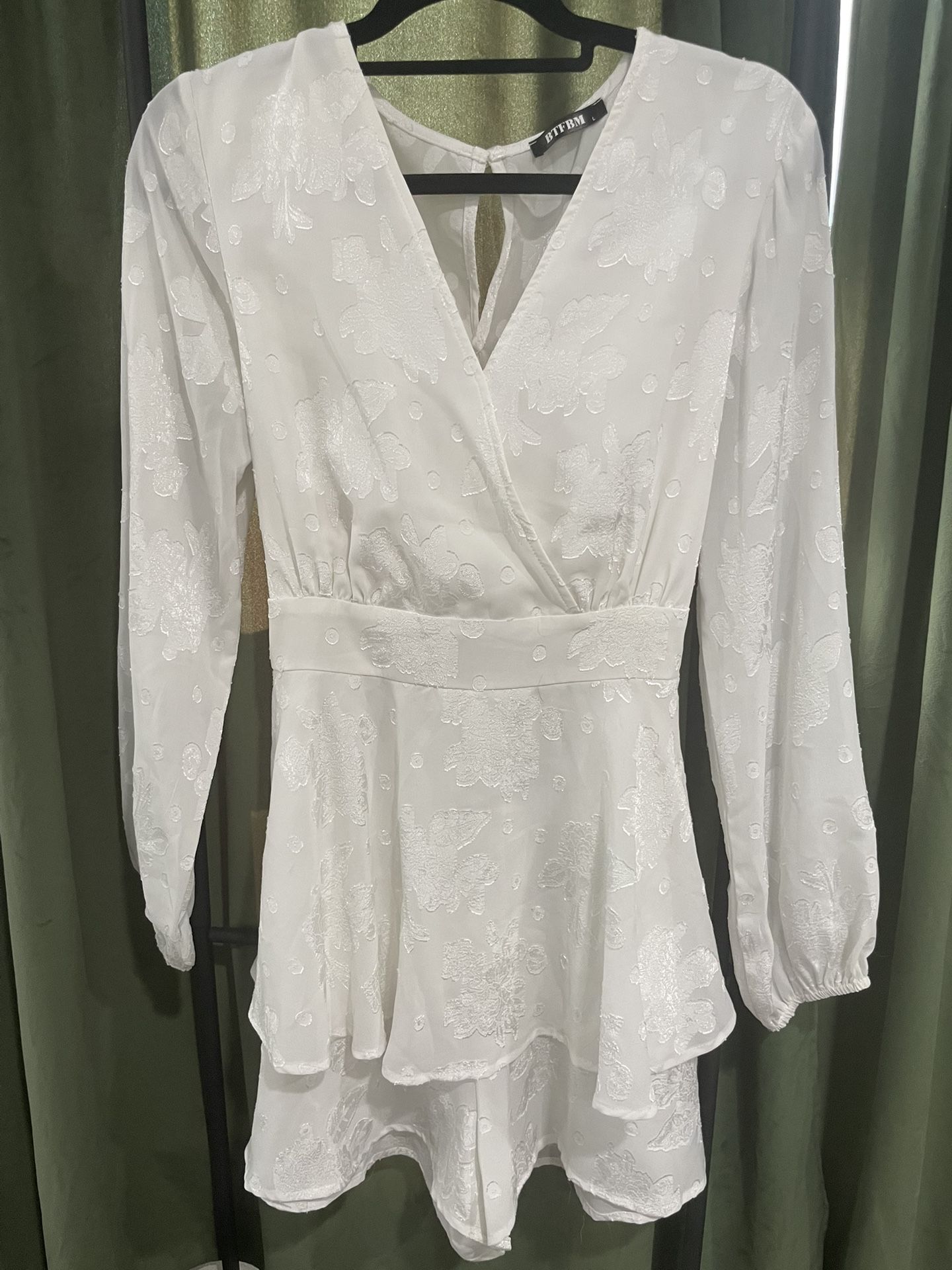 White Romper/dress