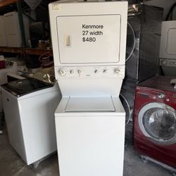 Kenmore Stackable Washer Dryer