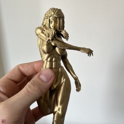 Golden Woman Statue. Made With Resin. New And High Quality. 