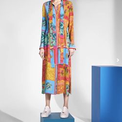 ESCADA Sport Resort Collection Silk-Blend Dress 