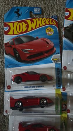 Hotwheels Ferraris