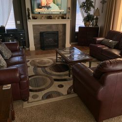 Living Room Set (Leather)