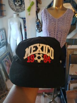 Vintage Mexico National Football Team 1994 Cap Hat