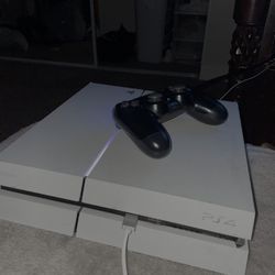 White PS4