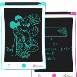 2 Pack-8.5 inch Drawing Tablet Pads Reusable LCD Writing Tablet for Kids Doodle Board Digital Handwriting Board Gifts Toys 3-12 Years Old Boys Girls