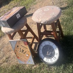 Bar stools w/ cover