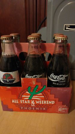 Coke bottle collection for sale.